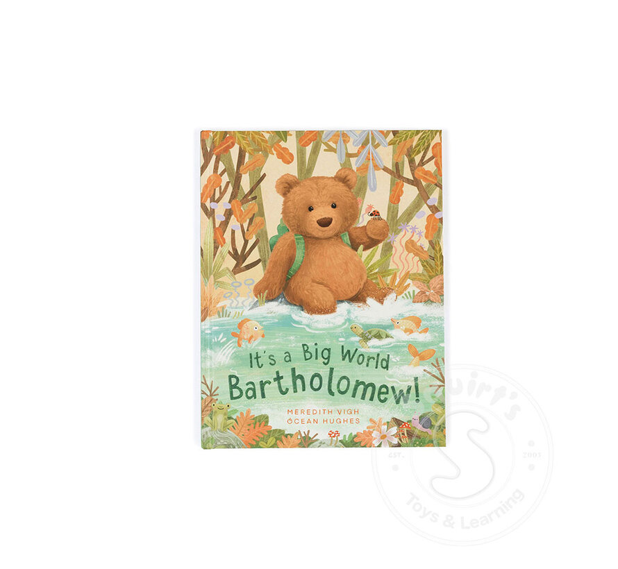 Jellycat It's a Big World Bartholomew! Book