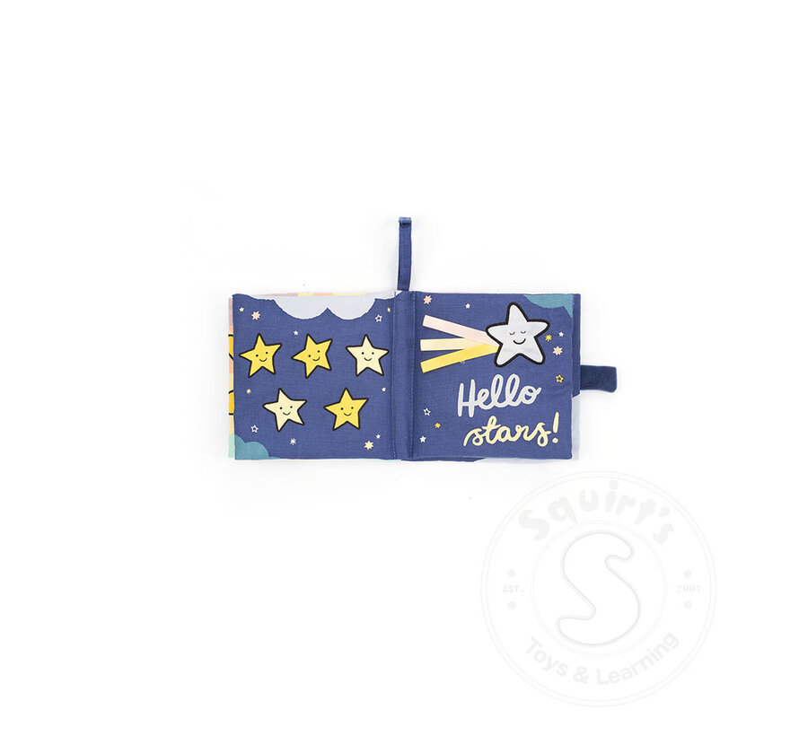 Hello Moon Fabric Book