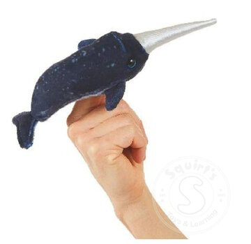 Folkmanis Folkmanis Narwhal Finger Puppet