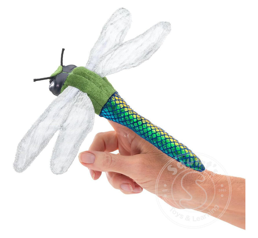 Folkmanis Dragonfly Finger Puppet