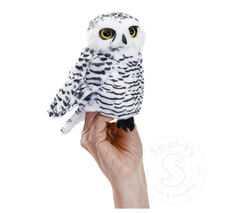 Folkmanis Small Snowy Owl