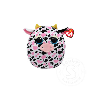 TY TY Squish-A-Boos Milkshake Cow 10”