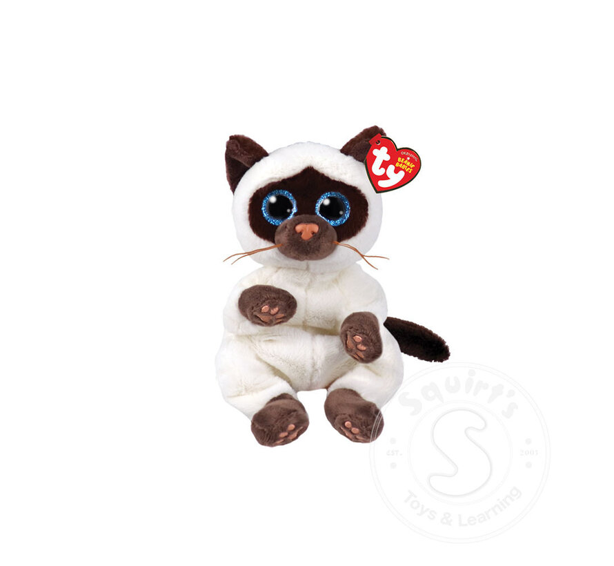 TY Beanie Bellies Miso Siamese Cat Reg