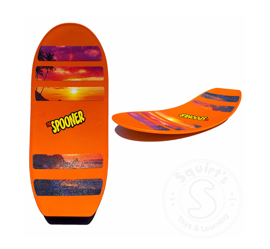 FINAL SALE Spooner Board Pro 28" Orange (Some strips may need replacing)