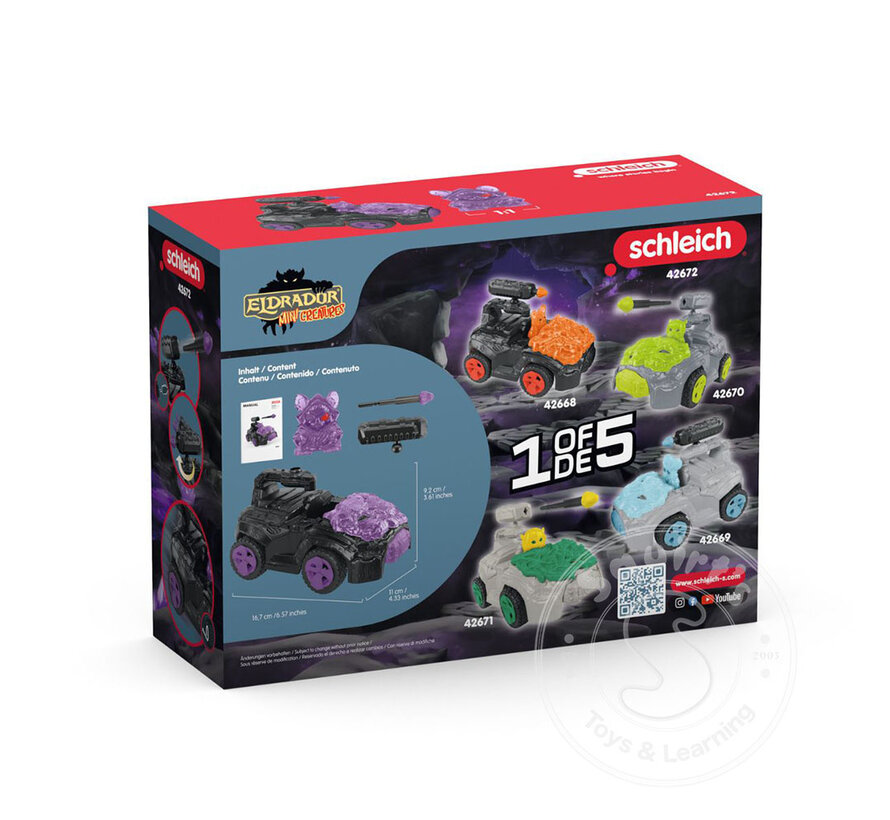 Schleich Eldrador Shadow CrashMobile with Mini Creature