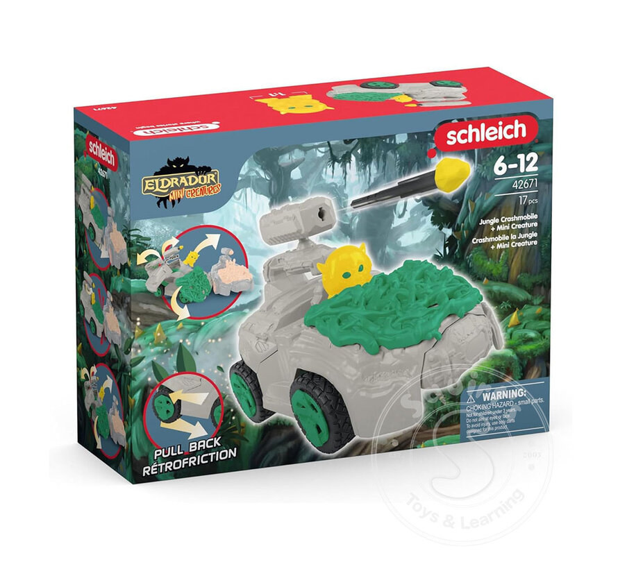 Schleich Eldrador Jungle CrashMobile with Mini Creature
