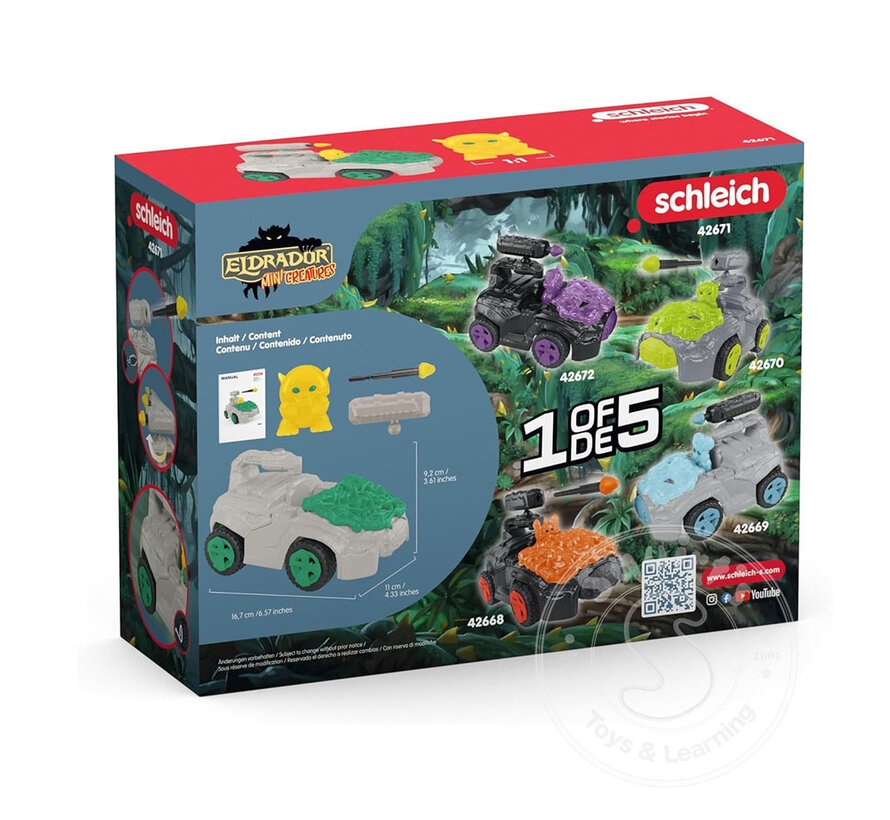Schleich Eldrador Jungle CrashMobile with Mini Creature