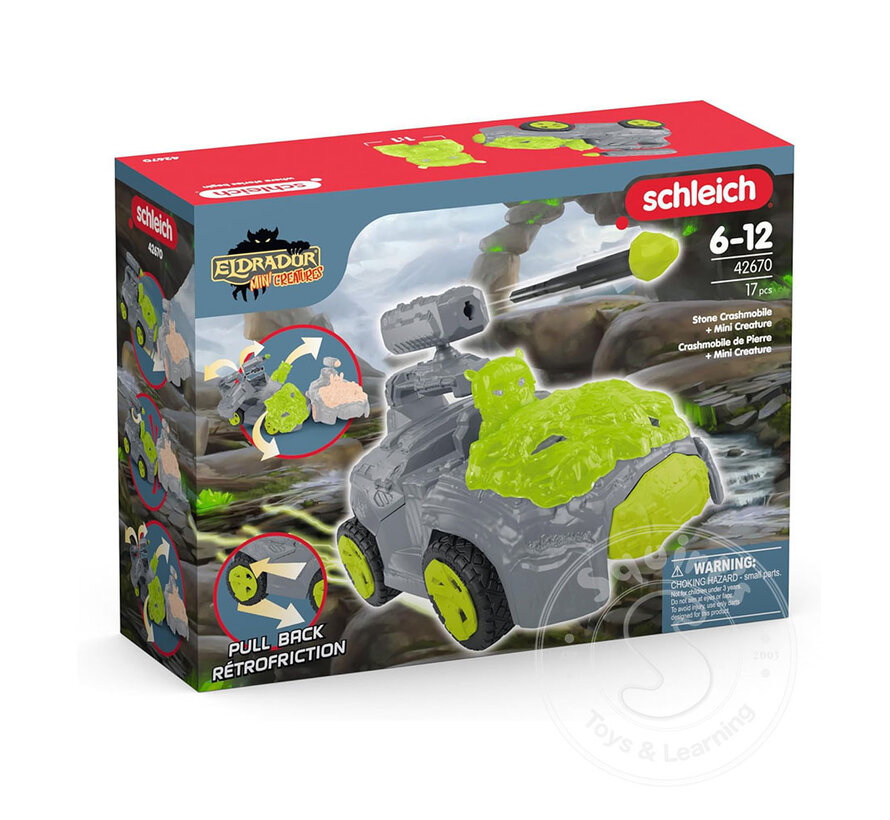 Schleich Eldrador Stone CrashMobile with Mini Creature