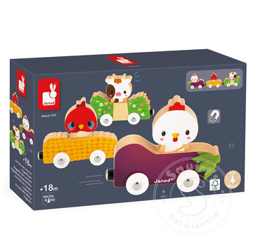 Janod Farm: Magnetic Farm Animals