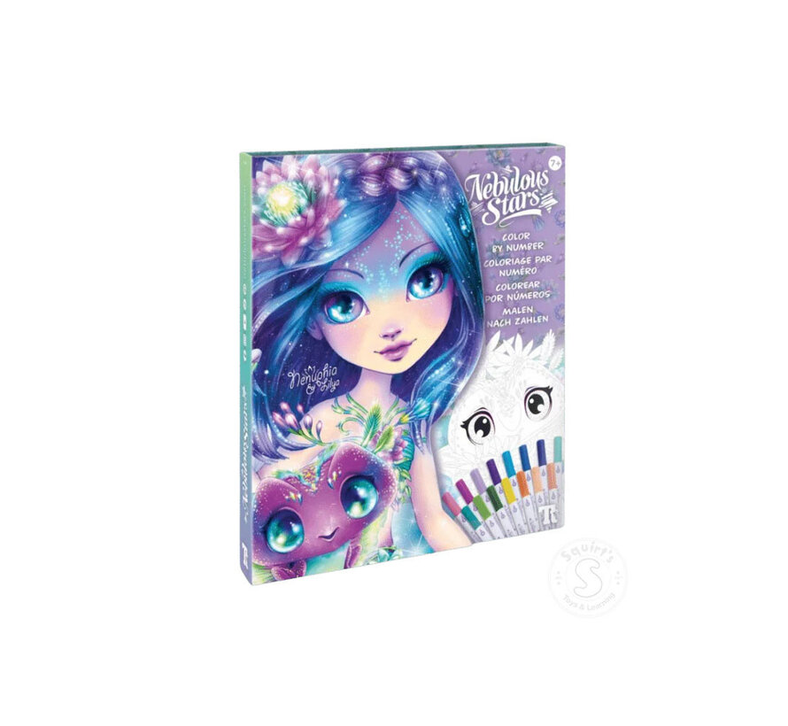 Nebulous Stars Color-by-Number Book Set - Nenuphia