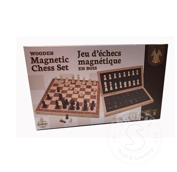 Wooden Magnetic Chess Set