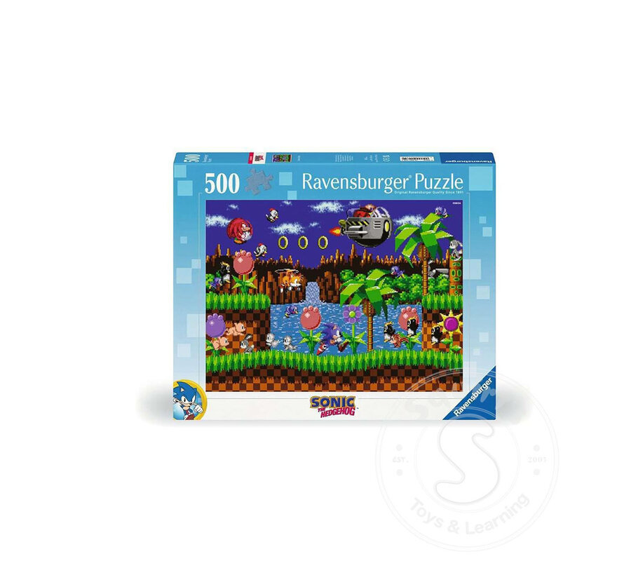 Ravensburger Sonic the Hedgehog Puzzle 500pcs