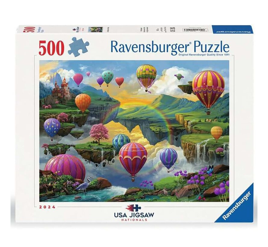 Ravensburger Air Balloon Valley Puzzle 500pcs