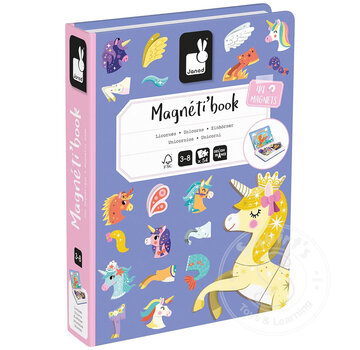 Janod Magnetic Book - Unicorn
