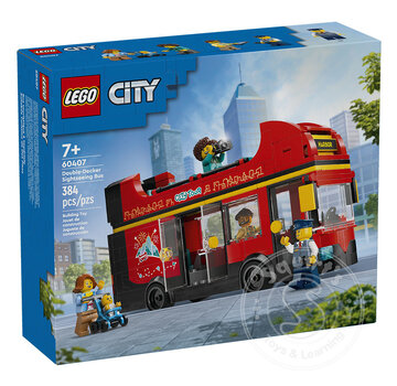 LEGO® LEGO® City  Red Double-Decker Sightseeing Bus