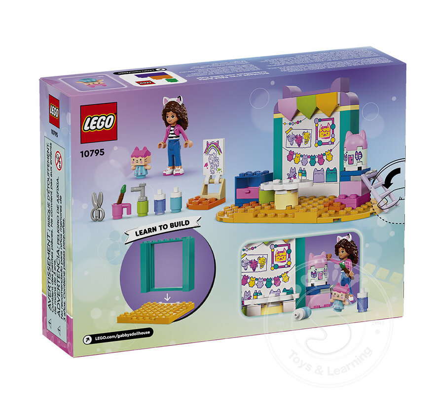 LEGO® Gabby's Dollhouse Crafting with Baby Box