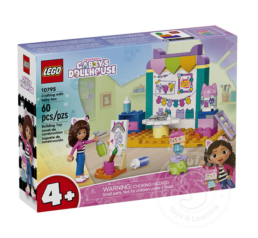LEGO® Gabby's Dollhouse Crafting with Baby Box