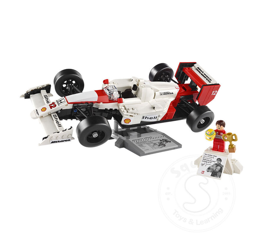 LEGO® Icons McLaren MP4/4 & Ayrton Senna