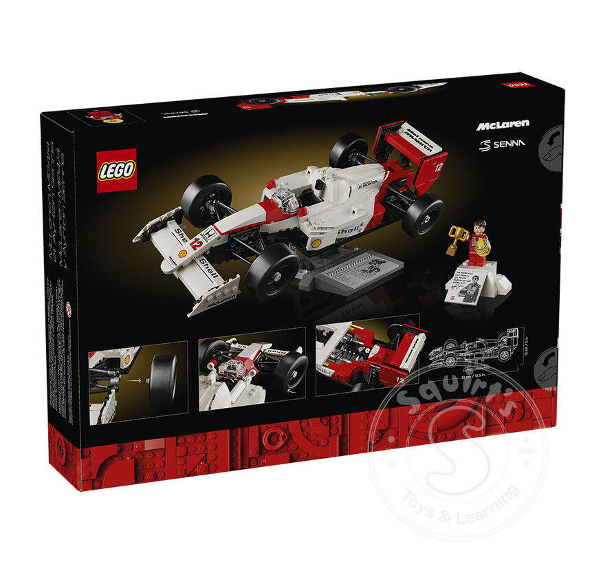 LEGO® Icons McLaren MP4/4 & Ayrton Senna