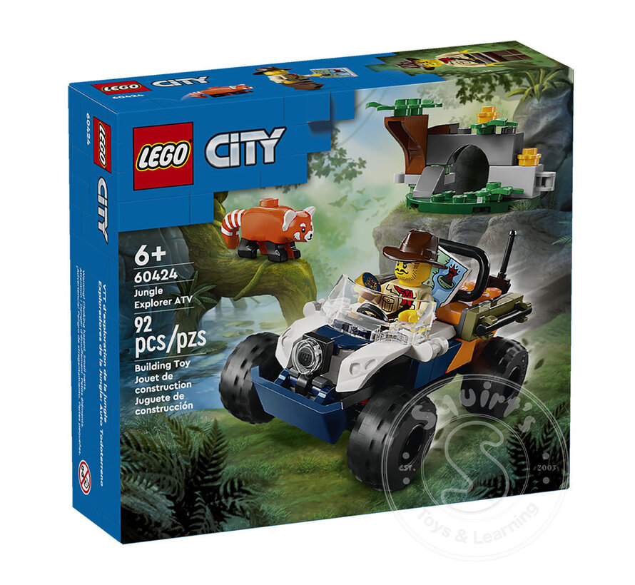 LEGO® City Jungle Explorer ATV Red Panda Mission - RETIRED