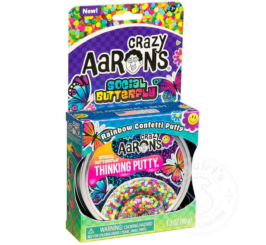 Crazy Aaron's Trendsetters Social Butterfly Thinking Putty