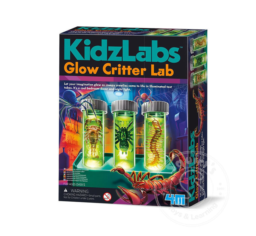 KidzLabs Glow Critter Lab