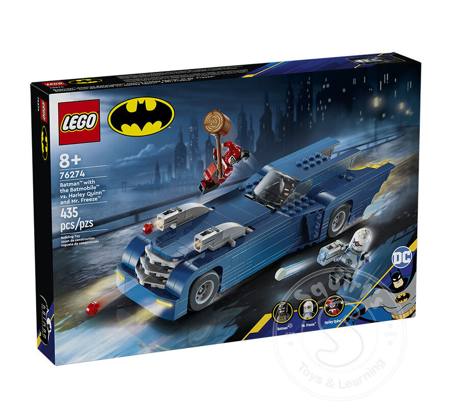 LEGO® Batman™ with the Batmobile™ vs. Harley Quinn™ and Mr. Freeze™