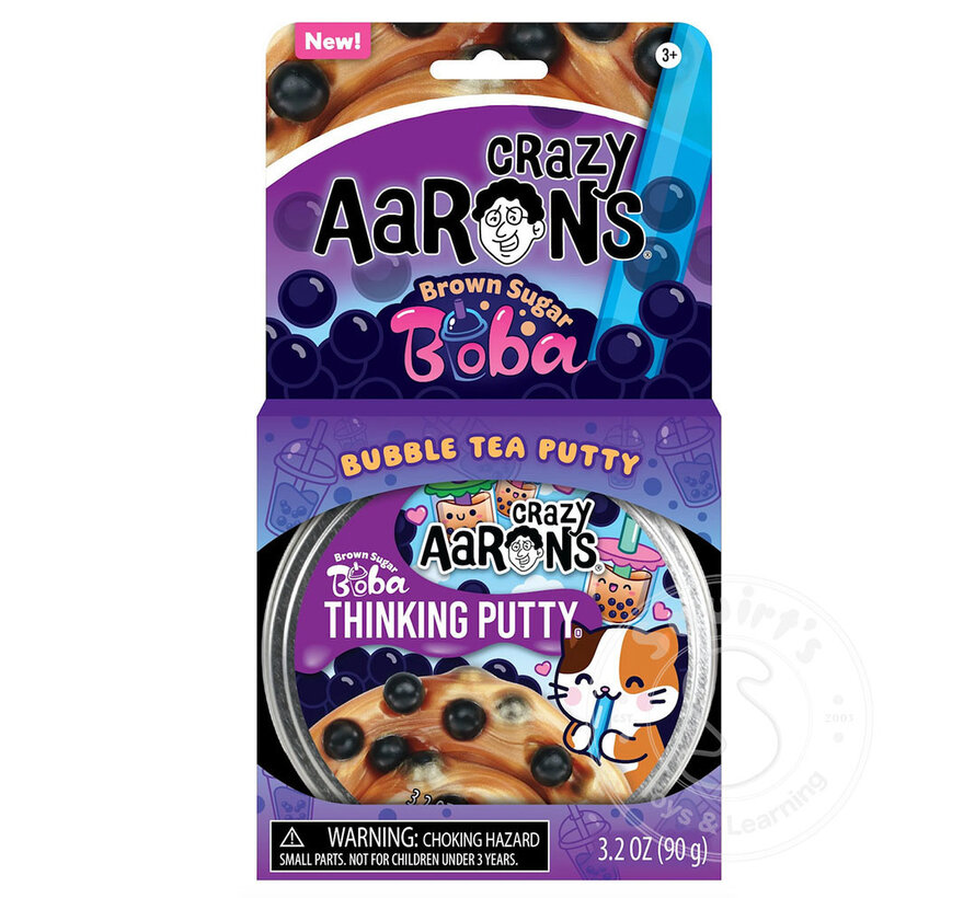 Crazy Aaron's Trendsetters Brown Sugar Boba Thinking Putty