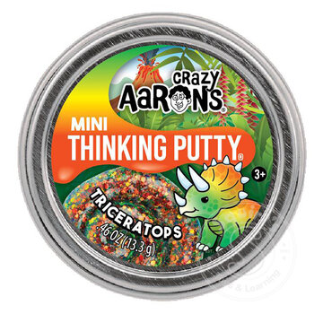 Crazy Aaron's Crazy Aaron's Mini Triceratops Thinking Putty