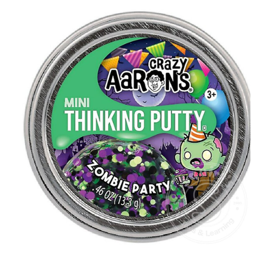 Crazy Aaron's Mini Zombie Party Thinking Putty