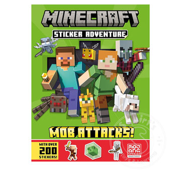 Highlights Minecraft Sticker Adventure: Mob Attacks!