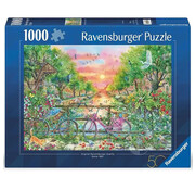 Ravensburger Ravensburger Dreamy Bikes in Amsterdam Puzzle 1000pcs