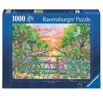 Ravensburger Ravensburger Dreamy Bikes in Amsterdam Puzzle 1000pcs