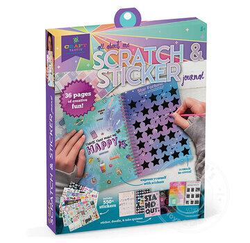 Ann Williams Craft-Tastic Scratch & Sticker Journal