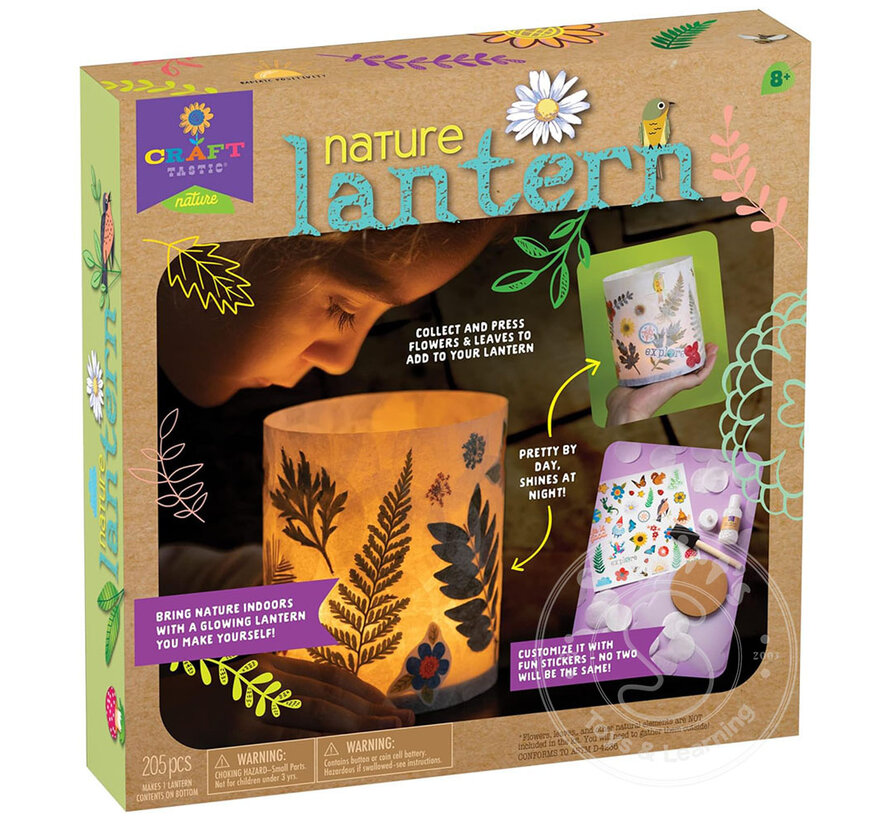 Craft-Tastic Nature Lantern