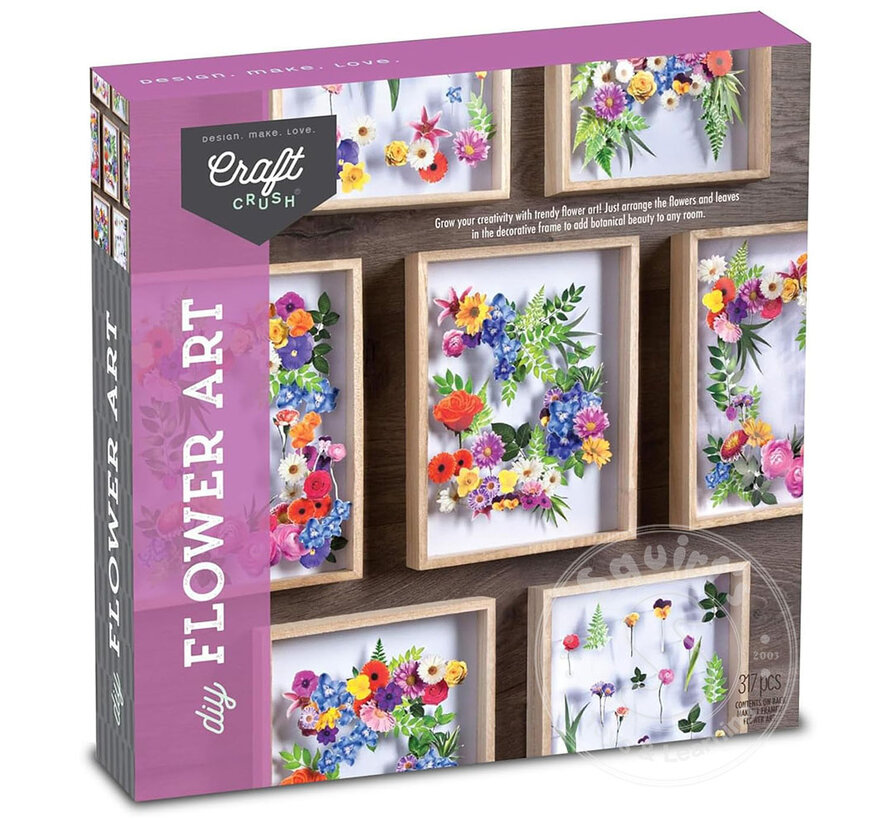 Craft Crush DIY - Flower Art