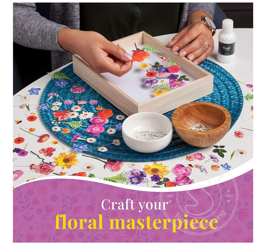 Craft Crush DIY - Flower Art