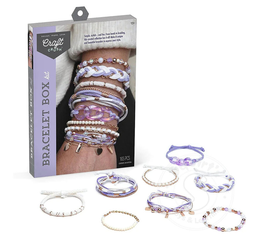 Craft Crush Bracelet Box - Lilac