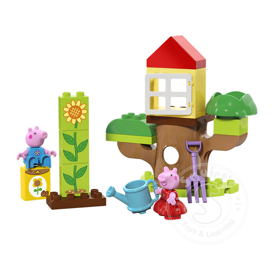 LEGO® DUPLO® Peppa Pig Garden and Tree House