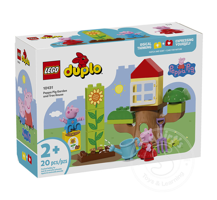 LEGO® DUPLO® Peppa Pig Garden and Tree House