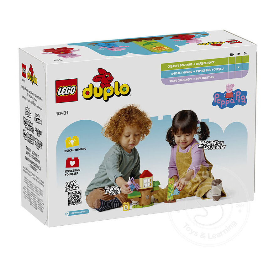 LEGO® DUPLO® Peppa Pig Garden and Tree House