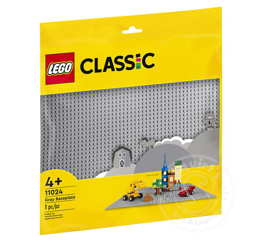 LEGO® Classic Gray Baseplate (14.5" x 14.5")