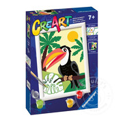 Ravensburger CreArt Paint by Numbers - Toucan in Jungle