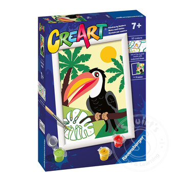 Ravensburger CreArt Paint by Numbers - Toucan in Jungle