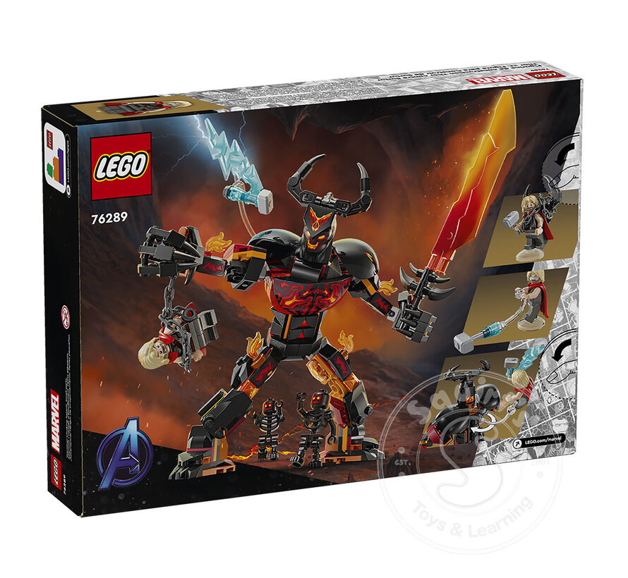 LEGO® Marvel Thor vs. Surtur Construction Figure