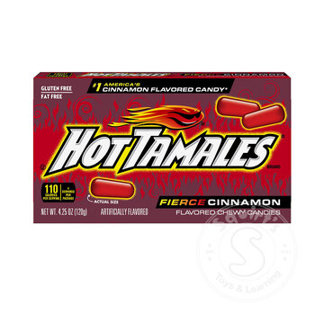 Hot Tamales Fierce Cinnamon Theatre Box 4.25 oz