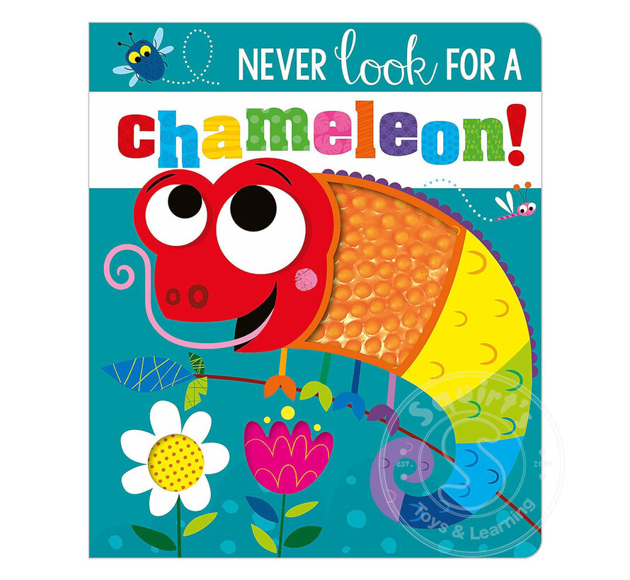 Never Look For A Chameleon! - Board Book