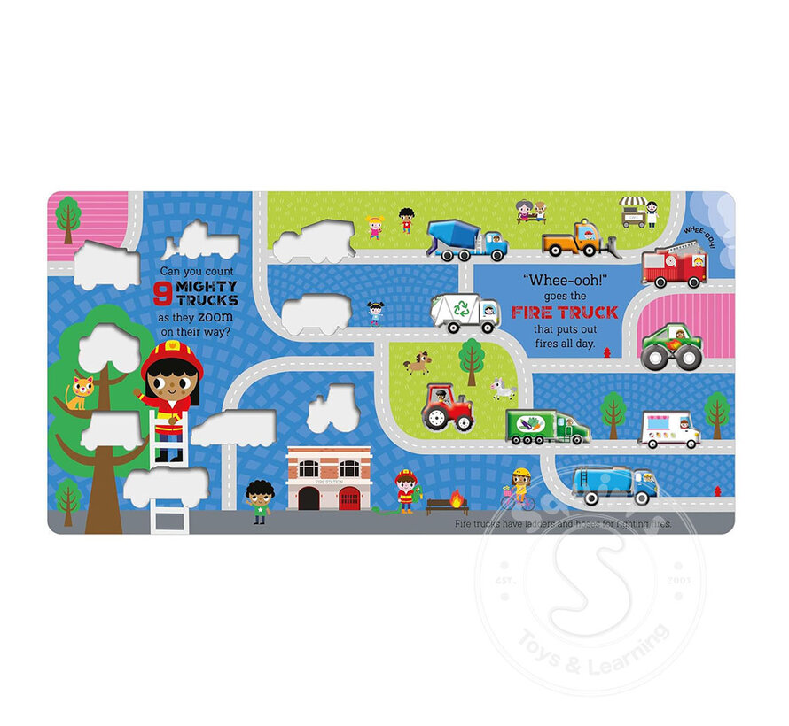 10 Mighty Trucks - Board Book