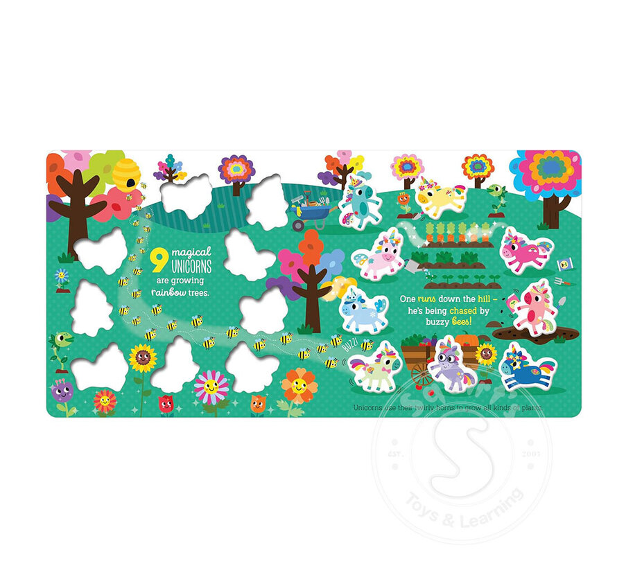 10 Magical Unicorns - Board Book