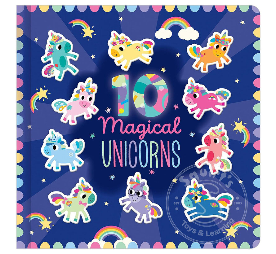 10 Magical Unicorns - Board Book